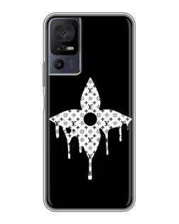 Чохол для ZTE nubia Z80 Ultra з картинкою «Квіткова монограма»