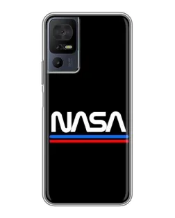 Чохол для ZTE nubia Z80 Ultra з картинкою «NASA — класика Red Blue»