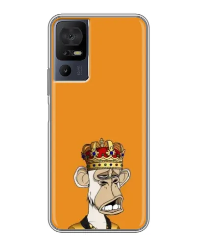 Чехол для ZTE nubia Z80 Ultra с картинкой «Золотая обезьяна Bored Ape»