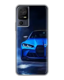 Чохол для ZTE nubia Z80 Ultra з картинкою «Блакитна BMW M4»