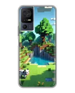 Чохол для ZTE nubia Z80 Ultra з картинкою «Minecraft літній день»