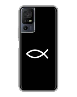 Чохол для ZTE nubia Z80 Ultra з картинкою «Символ риби Jesus»