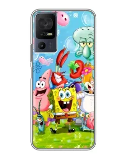 Чехол для ZTE nubia Z80 Ultra с картинкой «Губка Боб и друзья» Чехол для ZTE nubia Z80 Ultra с картинкой «Губка Боб и друзья»