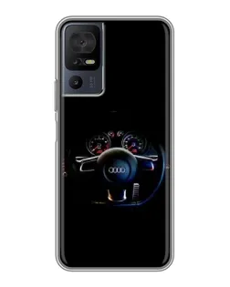 Чохол для ZTE nubia Z80 Ultra з картинкою «Салон Audi — кермо»