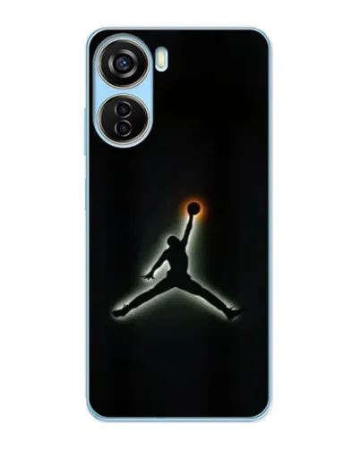 Чехол для ZTE V40 Design с картинкой «Jordan Gradient Logo»