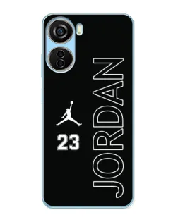 Чехол для ZTE V40 Design с картинкой «Jordan Vertical»