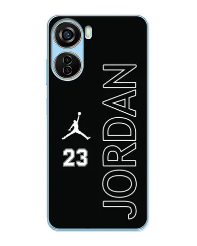 Чехол для ZTE V40 Design с картинкой «Jordan Vertical»
