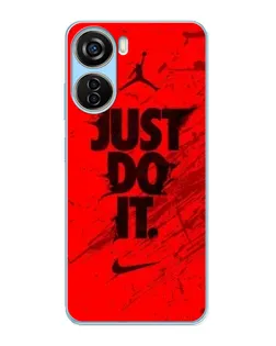 Чехол для ZTE V40 Design с картинкой «Nike Just Do It»