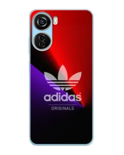 Чехол для ZTE V40 Design с картинкой «Adidas Red Neon»