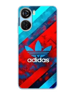 Чехол для ZTE V40 Design с картинкой «Абстракция Adidas»