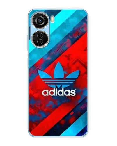 Чехол для ZTE V40 Design с картинкой «Абстракция Adidas»