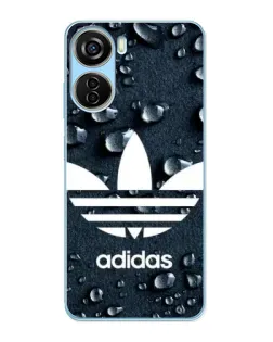 Чехол для ZTE V40 Design с картинкой «Adidas Trefoil Blue»