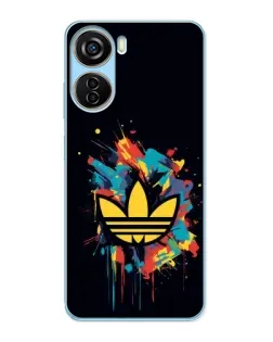 Чехол для ZTE V40 Design с картинкой «Adidas Splash»