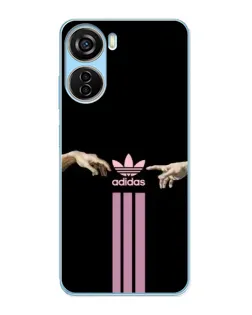 Чехол для ZTE V40 Design с картинкой «Adidas Hands»