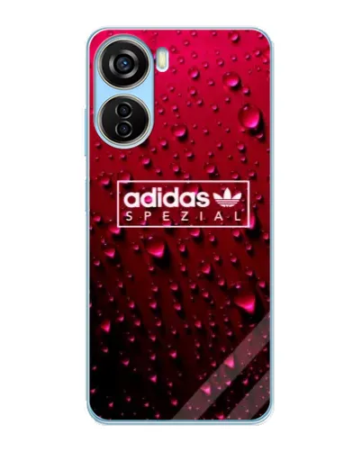 Чехол для ZTE V40 Design с картинкой «Adidas Gold Marble»