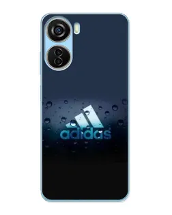 Чехол для ZTE V40 Design с картинкой «Adidas Water Drops»