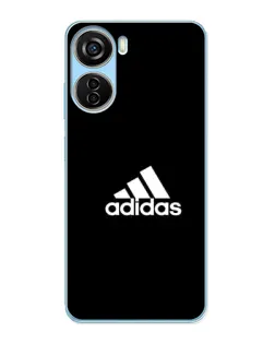 Чехол для ZTE V40 Design с картинкой «Черная классика Adidas»