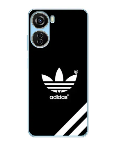 Чехол для ZTE V40 Design с картинкой «Adidas с диагональными полосами»