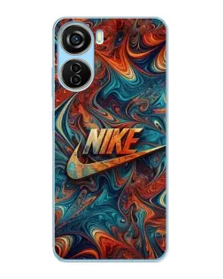 Чехол для ZTE V40 Design с картинкой «Nike в абстракции»