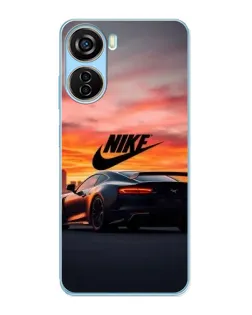 Чехол для ZTE V40 Design с картинкой «Nike и суперкар»