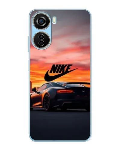 Чехол для ZTE V40 Design с картинкой «Nike и суперкар»