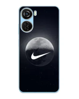 Чехол для ZTE V40 Design с картинкой «Nike в стиле граффити»