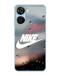 Чехол для ZTE V40 Design с картинкой «Nike в стиле ретро»