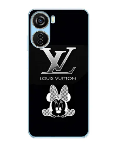 Чехол для ZTE V40 Design с картинкой «LV и Минни Маус»