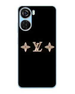 Чехол для ZTE V40 Design с картинкой «Louis Vuitton — минимализм»