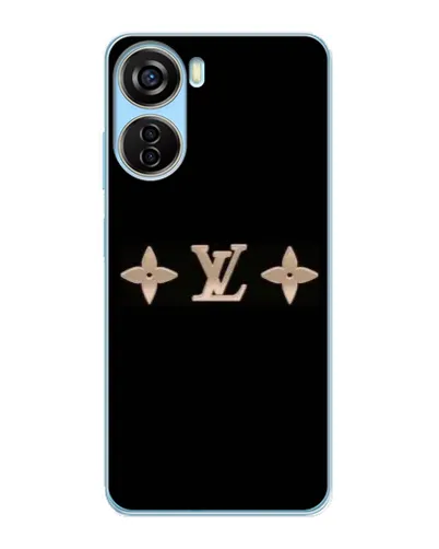 Чехол для ZTE V40 Design с картинкой «Louis Vuitton — минимализм»