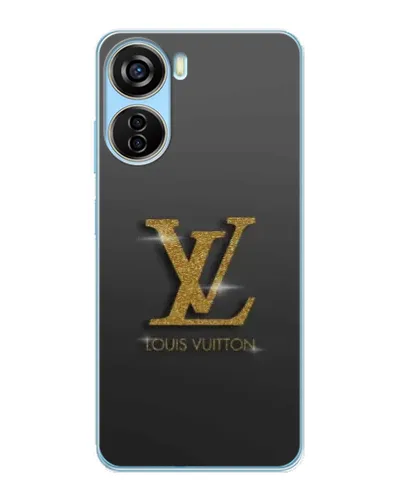 Чехол для ZTE V40 Design с картинкой «Градиент Louis Vuitton»