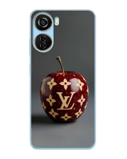 Чехол для ZTE V40 Design с картинкой «Красное яблоко LV»