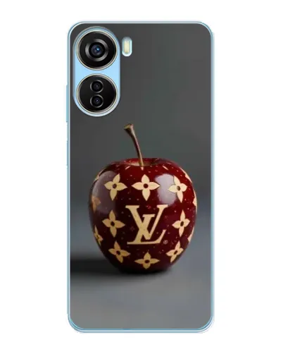 Чехол для ZTE V40 Design с картинкой «Красное яблоко LV»