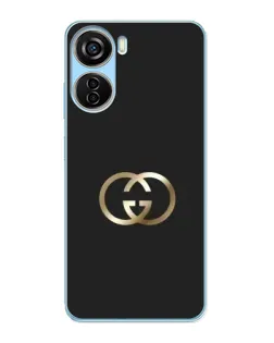 Чехол для ZTE V40 Design с картинкой «Минимализм Gucci»