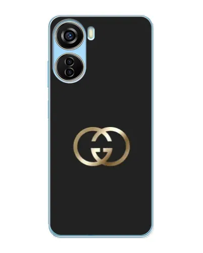 Чехол для ZTE V40 Design с картинкой «Минимализм Gucci»