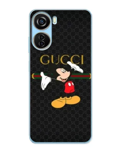 Чехол для ZTE V40 Design с картинкой «Микки Маус Gucci»