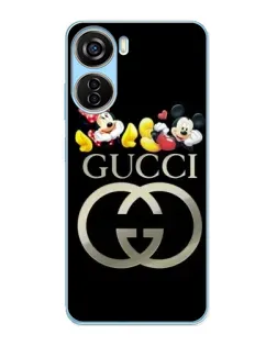 Чехол для ZTE V40 Design с картинкой «Gucci — герои Disney»