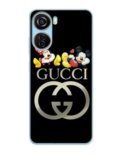 Чехол для ZTE V40 Design с картинкой «Gucci — герои Disney»