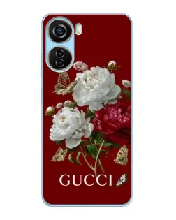 Чехол для ZTE V40 Design с картинкой «Gucci —  сад»