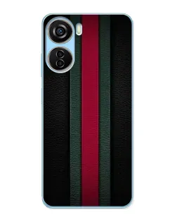 Чехол для ZTE V40 Design с картинкой «Gucci — неоновая линия»