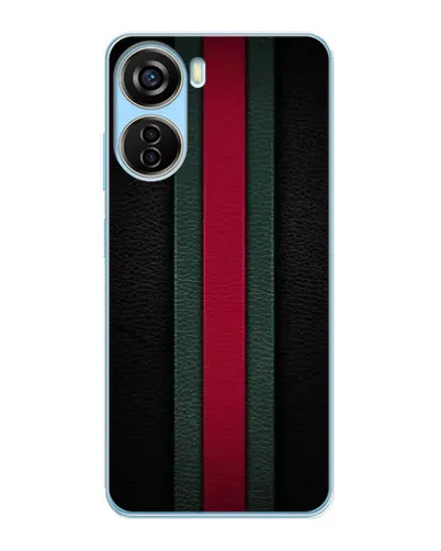 Чехол для ZTE V40 Design с картинкой «Gucci — неоновая линия»