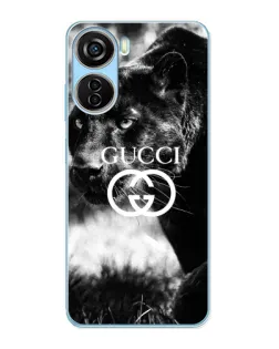 Чехол для ZTE V40 Design с картинкой «Gucci — дикая природа»