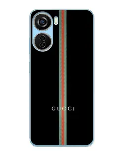 Чехол для ZTE V40 Design с картинкой «Gucci — строгая линия»