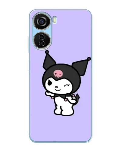 Чохол для ZTE V40 Design з картинкою «Класична Kuromi» Чохол для ZTE V40 Design з картинкою «Класична Kuromi»