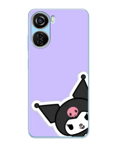 Чохол для ZTE V40 Design з картинкою «Кумедна Kuromi» Чохол для ZTE V40 Design з картинкою «Кумедна Kuromi»