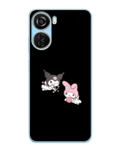 Чохол для ZTE V40 Design з картинкою «My Melody та Kuromi»