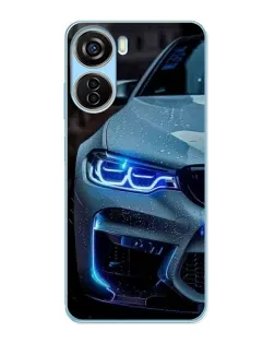 Чохол для ZTE V40 Design з картинкою «Погляд BMW з синіми фарами» Чохол для ZTE V40 Design з картинкою «Погляд BMW з синіми фарами»