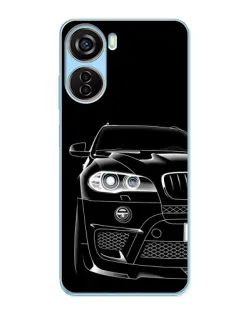 Чохол для ZTE V40 Design з картинкою «Темний силует BMW»