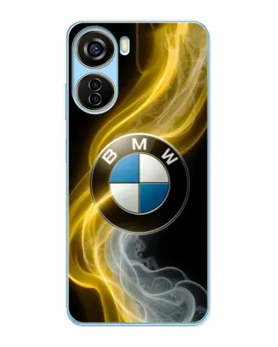 Чохол для ZTE V40 Design з картинкою «Золотистий дим BMW» Чохол для ZTE V40 Design з картинкою «Золотистий дим BMW»