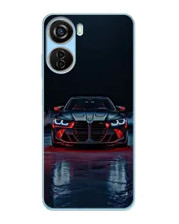 Чохол для ZTE V40 Design з картинкою «BMW на мокрій дорозі»